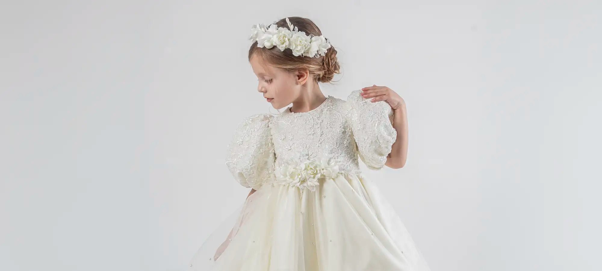 Vestidos de Ceremonia para Niña - Ropones para Bautizo - Luca Gobbi