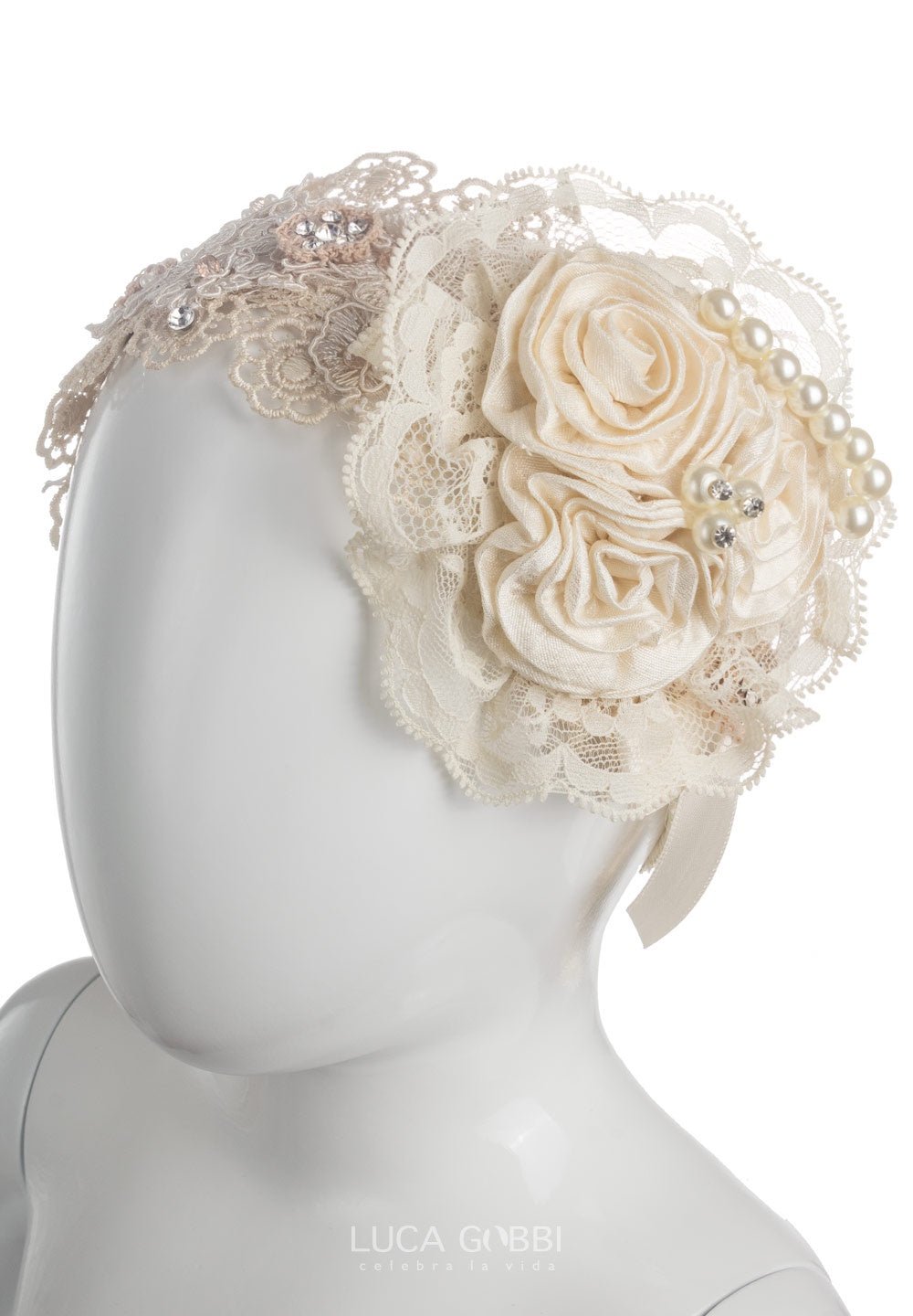 Accesorios para CabelloAccesorio para cabello: Tiara TR - 01 BeigeLuca Gobbi