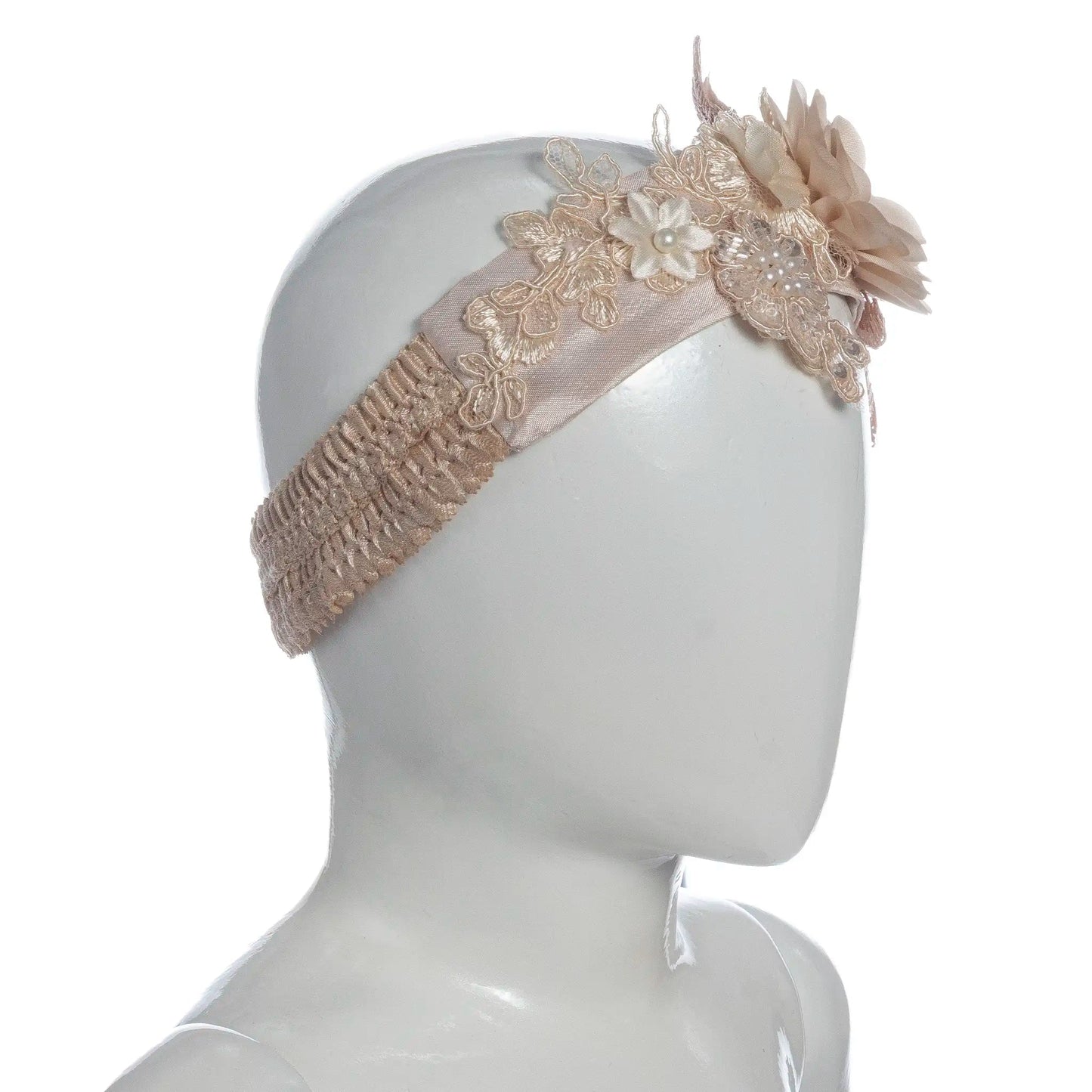 Accesorios para CabelloAccesorio para cabello: Tiara TR-131 BeigeLuca Gobbi