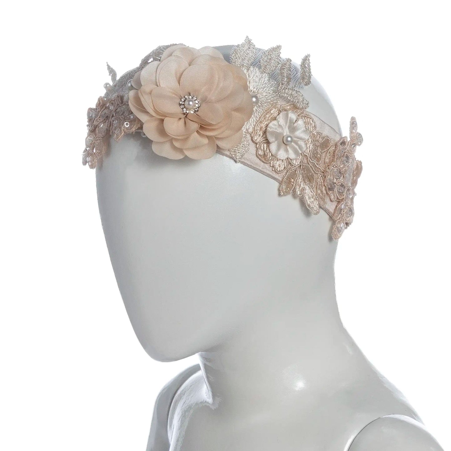 Accesorios para CabelloAccesorio para cabello: Tiara TR-132 BeigeLuca Gobbi