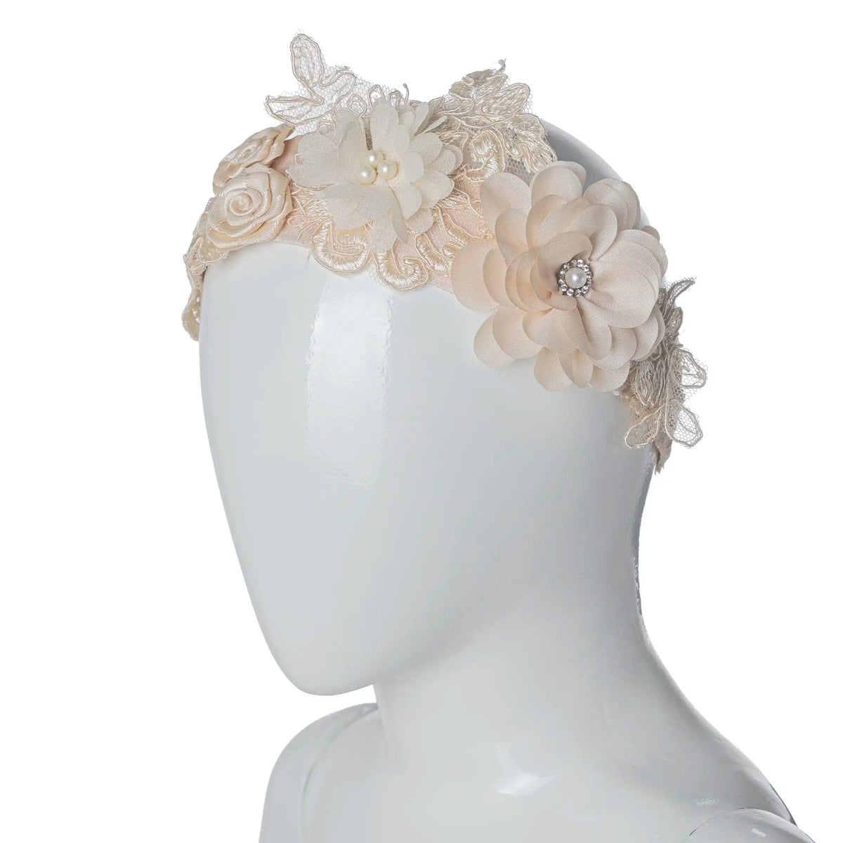 Accesorios para CabelloAccesorio para cabello: Tiara TR-134 BeigeLuca Gobbi