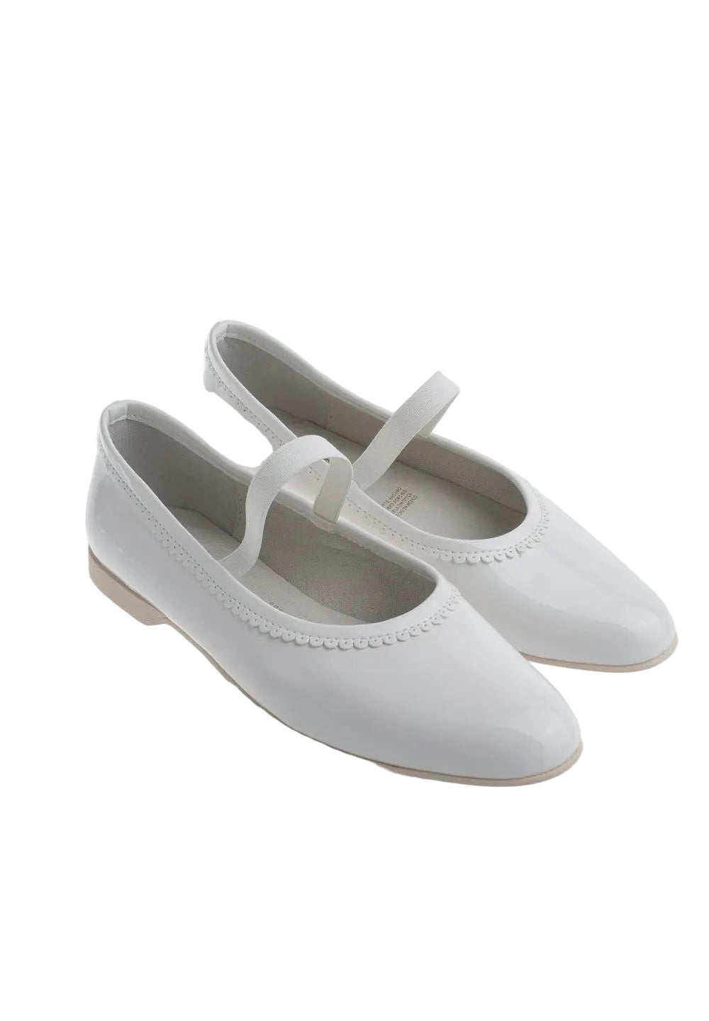 CalzadoLG - 307 Blanco Zapato estilo charol niñaLuca Gobbi