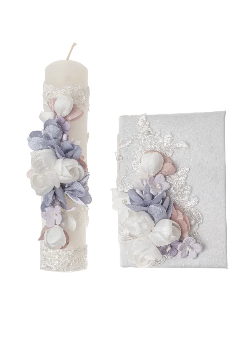 Set de Vela y BibliaOrquídea Set de primera comuniónLuca Gobbi