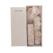 Set de bautizo para niña Beige -131