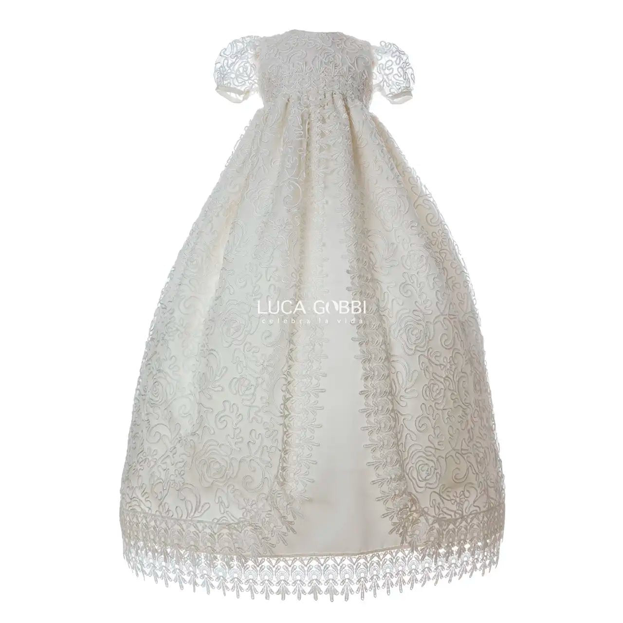 Ropones de BautizoRopón de bautizo M30 para niña ivory + Vestido de FiestaLuca Gobbi