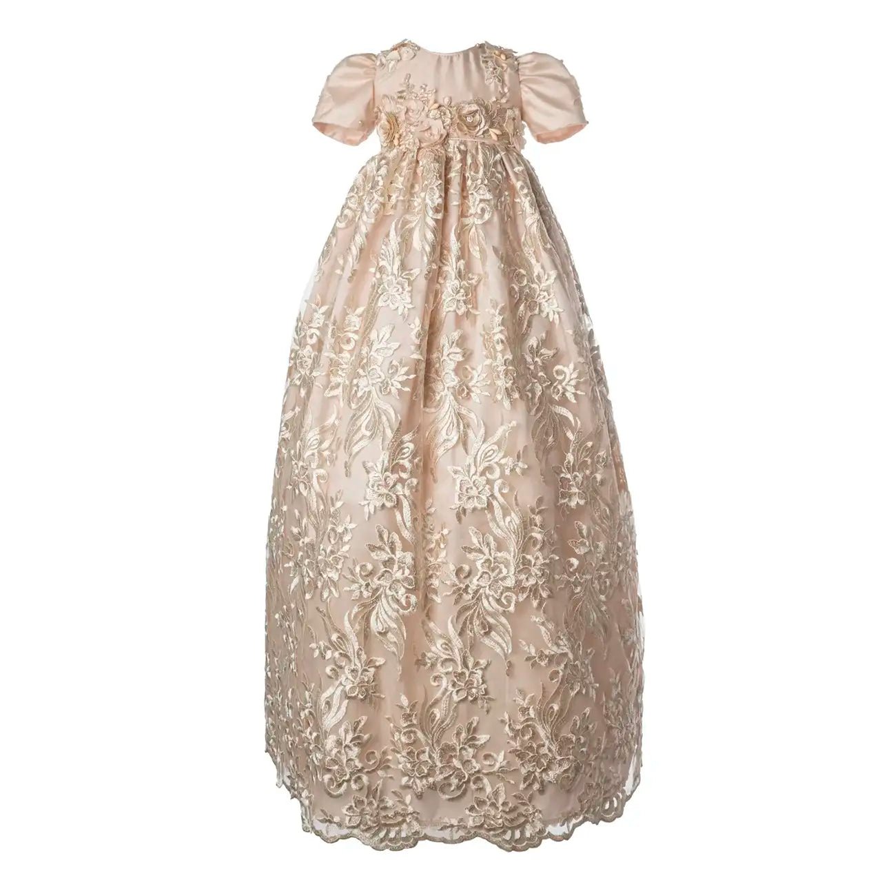 Ropones de BautizoRopón de bautizo S65 para niña + Vestido de fiestaLuca Gobbi