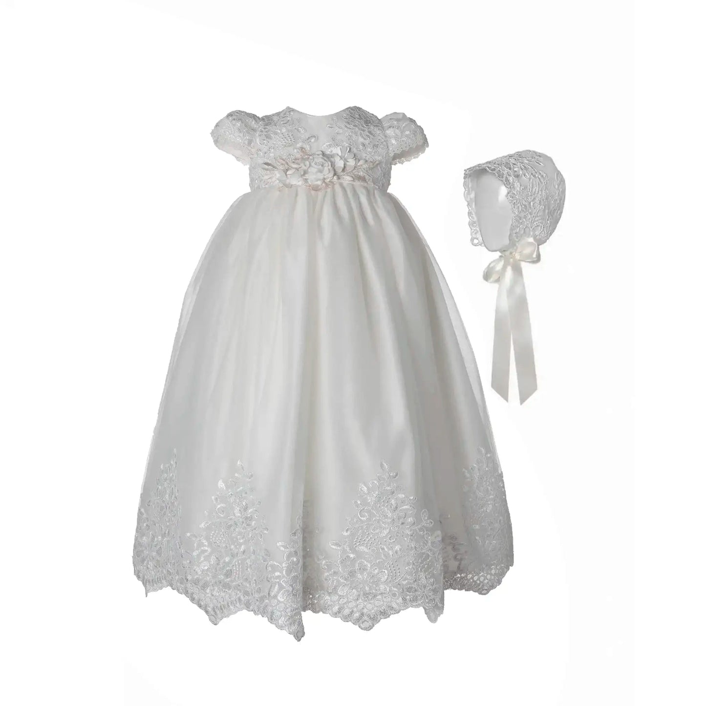 Ropones de BautizoRopón de Bautizo Tradicional Ivory FloralLuca Gobbi