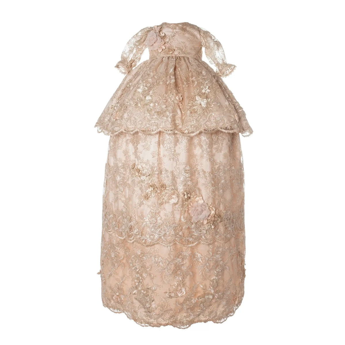 Christening Gown A20 for Baby Girl Blush