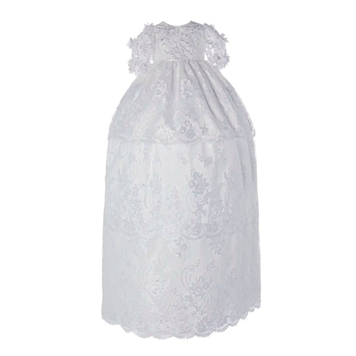 Ropones de BautizoRopón Signature M51 – Blanco · Tres Faldas DesmontableLuca Gobbi