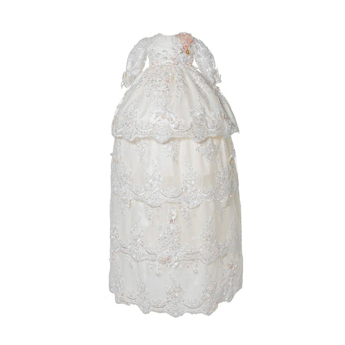 Ropones de BautizoRopón Signature P60 – Ivory · Tres Faldas DesmontableLuca Gobbi
