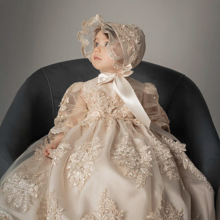 Ropones de BautizoRopón Signature S60 – Beige · Incluye Vestido de FiestaLuca Gobbi
