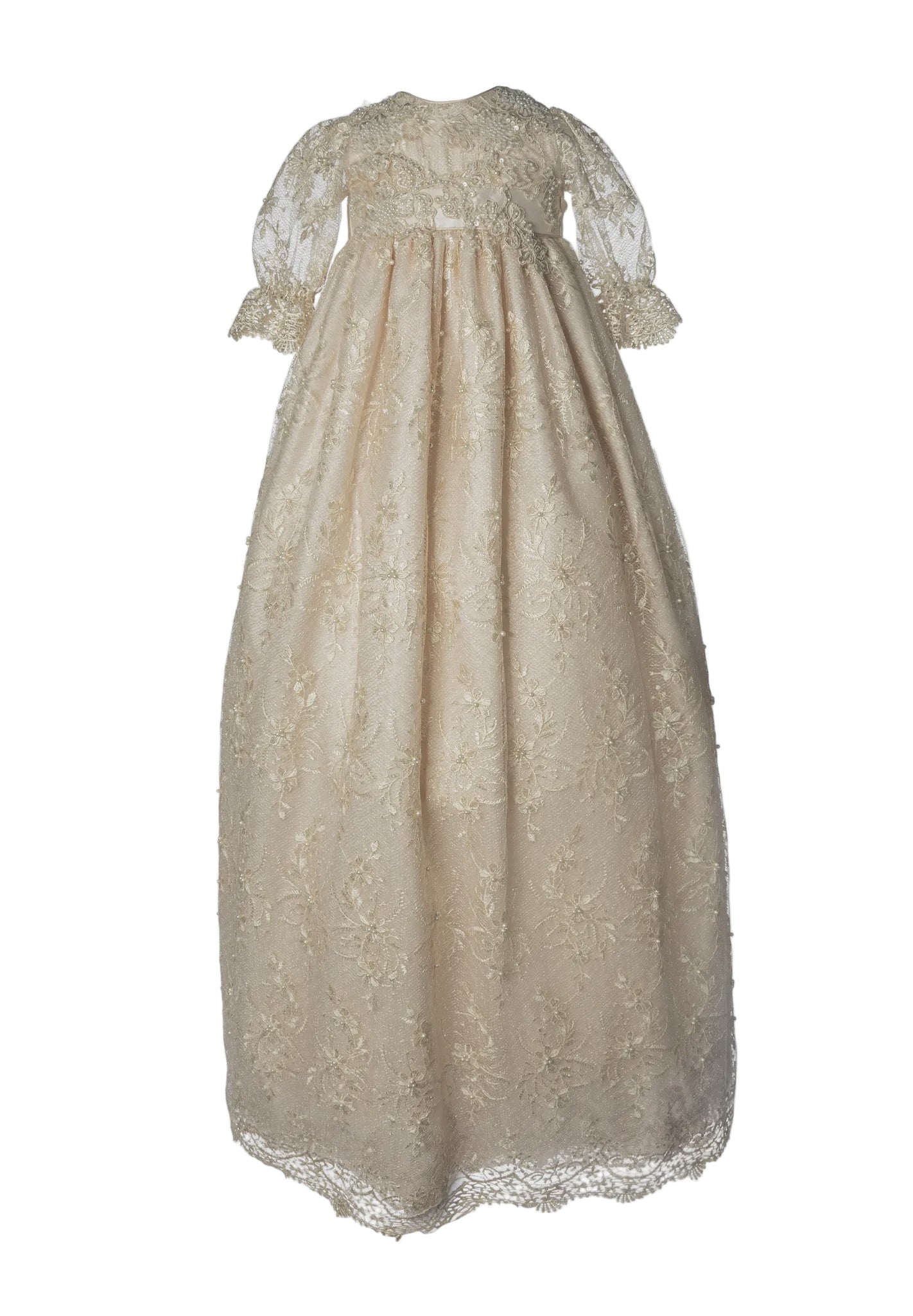 Ropones de BautizoRopón Signature S61 – Beige · Incluye Vestido de FiestaLuca Gobbi
