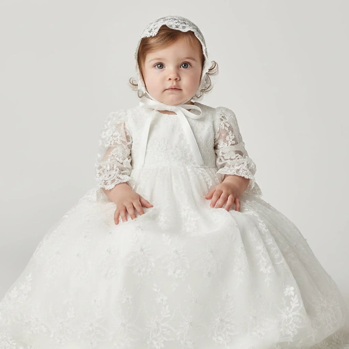 Ropones de BautizoRopón Signature S61 – Ivory · Incluye Vestido de FiestaLuca Gobbi