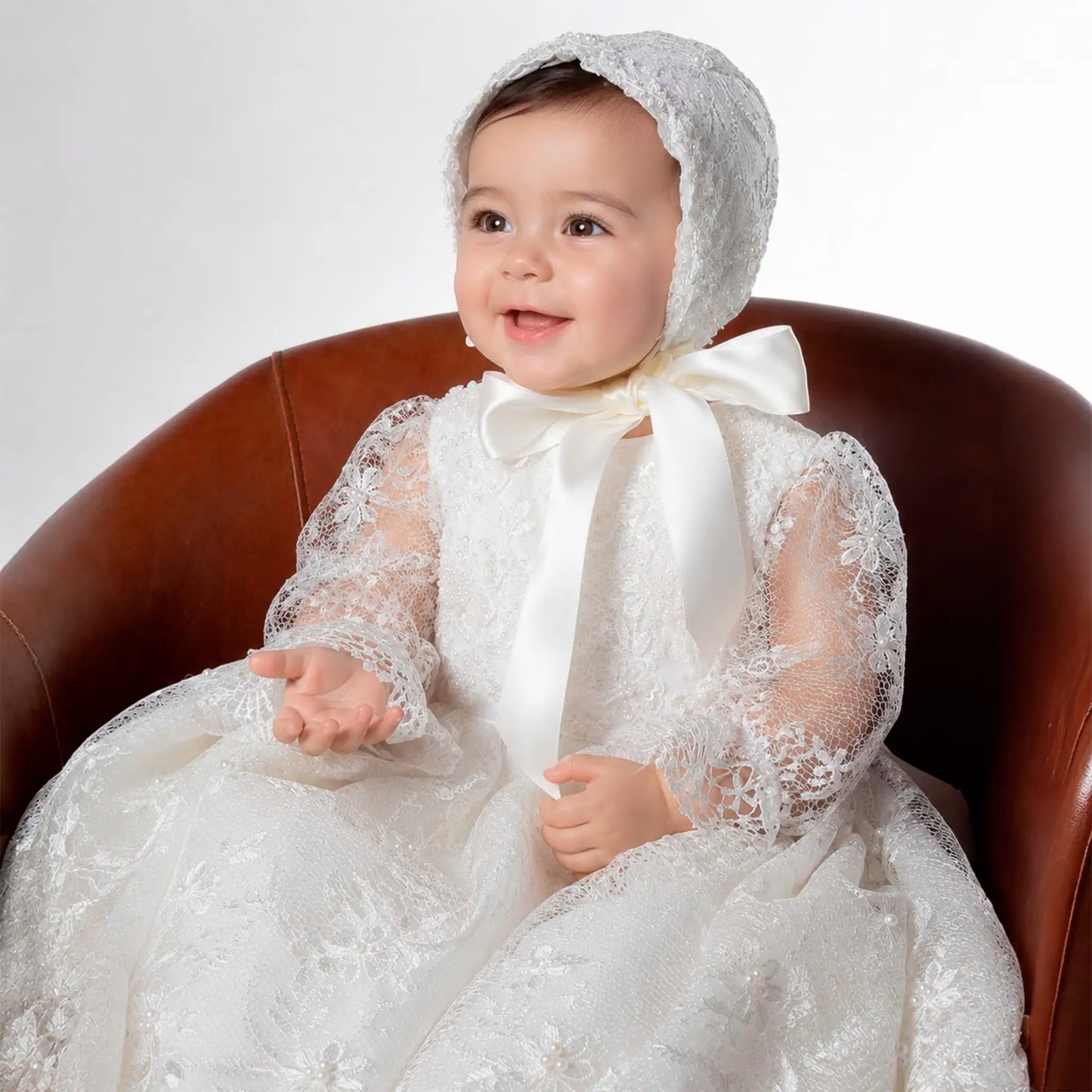 Ropones de BautizoRopón Signature S61 – Ivory · Incluye Vestido de FiestaLuca Gobbi