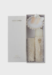 Christening set P58 for boy Beige