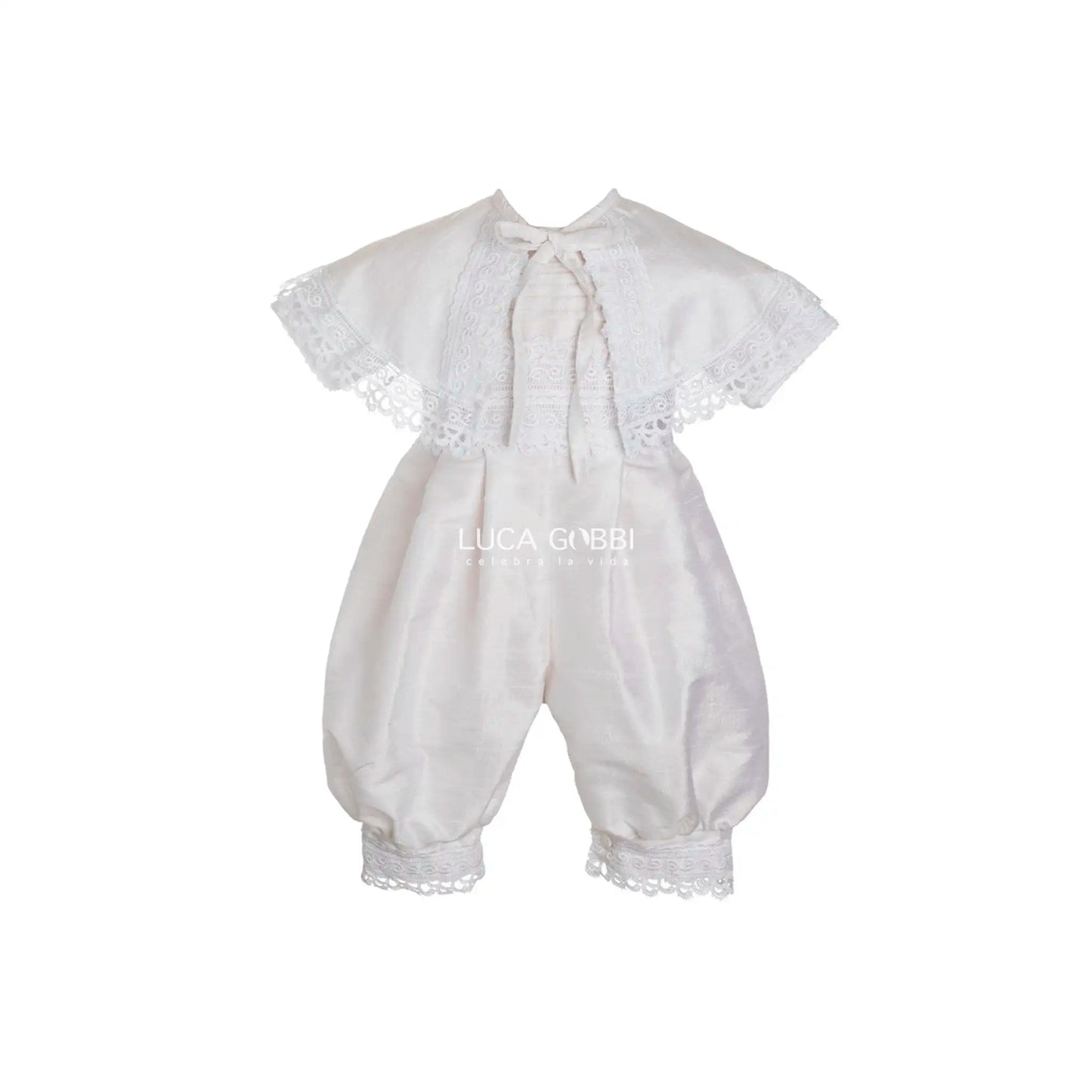 TrajesTraje de bautizo E45 para niño BlancoLuca Gobbi