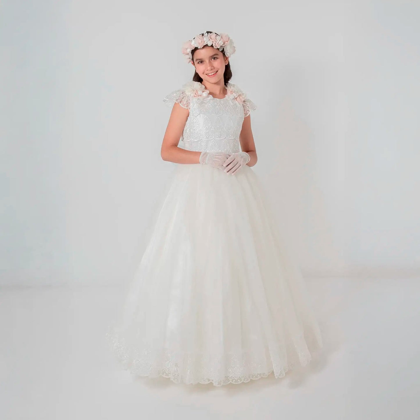 Gala Floral 23 - 24Vestido de Primera Comunión Altea IvoryLuca Gobbi