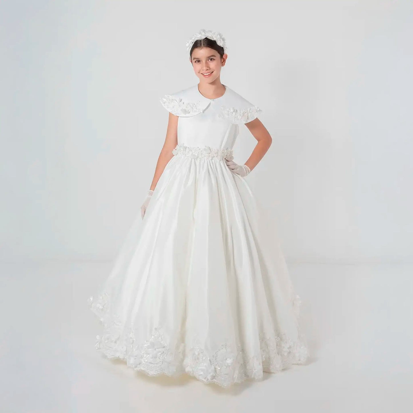 Gala Floral 23 - 24Vestido de Primera Comunión AsterLuca Gobbi