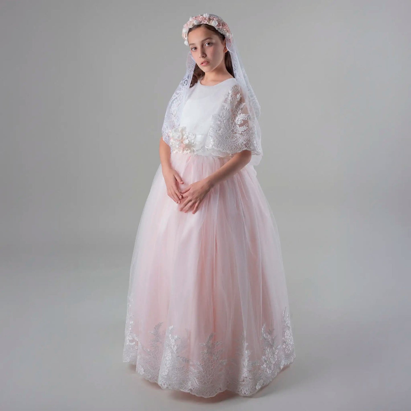 Gala Floral 23 - 24Vestido de Primera Comunión BrezoLuca Gobbi