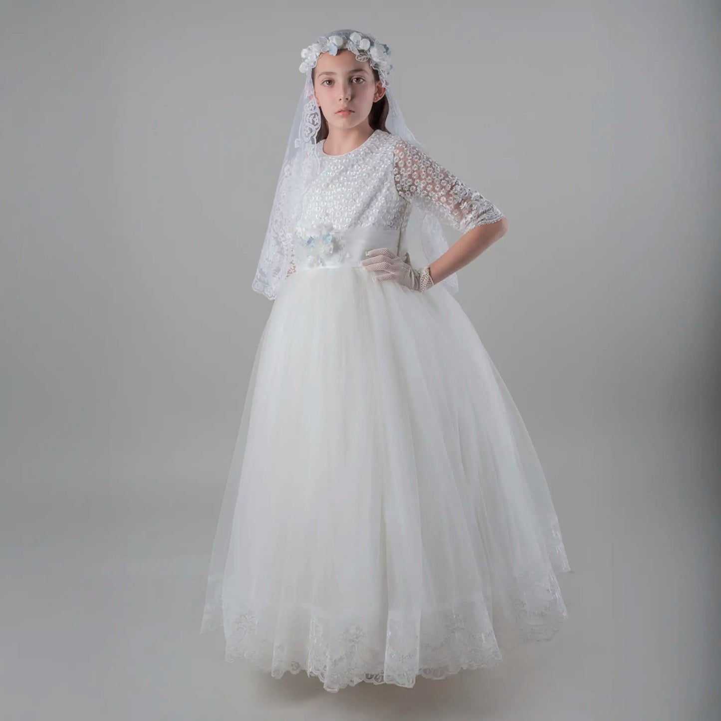 Gala Floral 23 - 24Vestido de Primera Comunión IrisLuca Gobbi