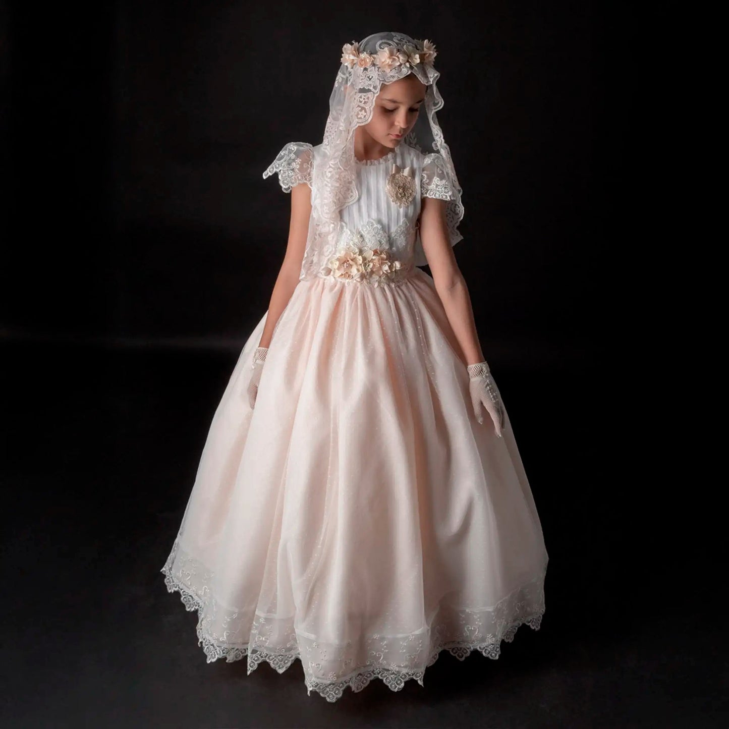 Gala Floral 23 - 24Vestido de Primera Comunión MuscariLuca Gobbi