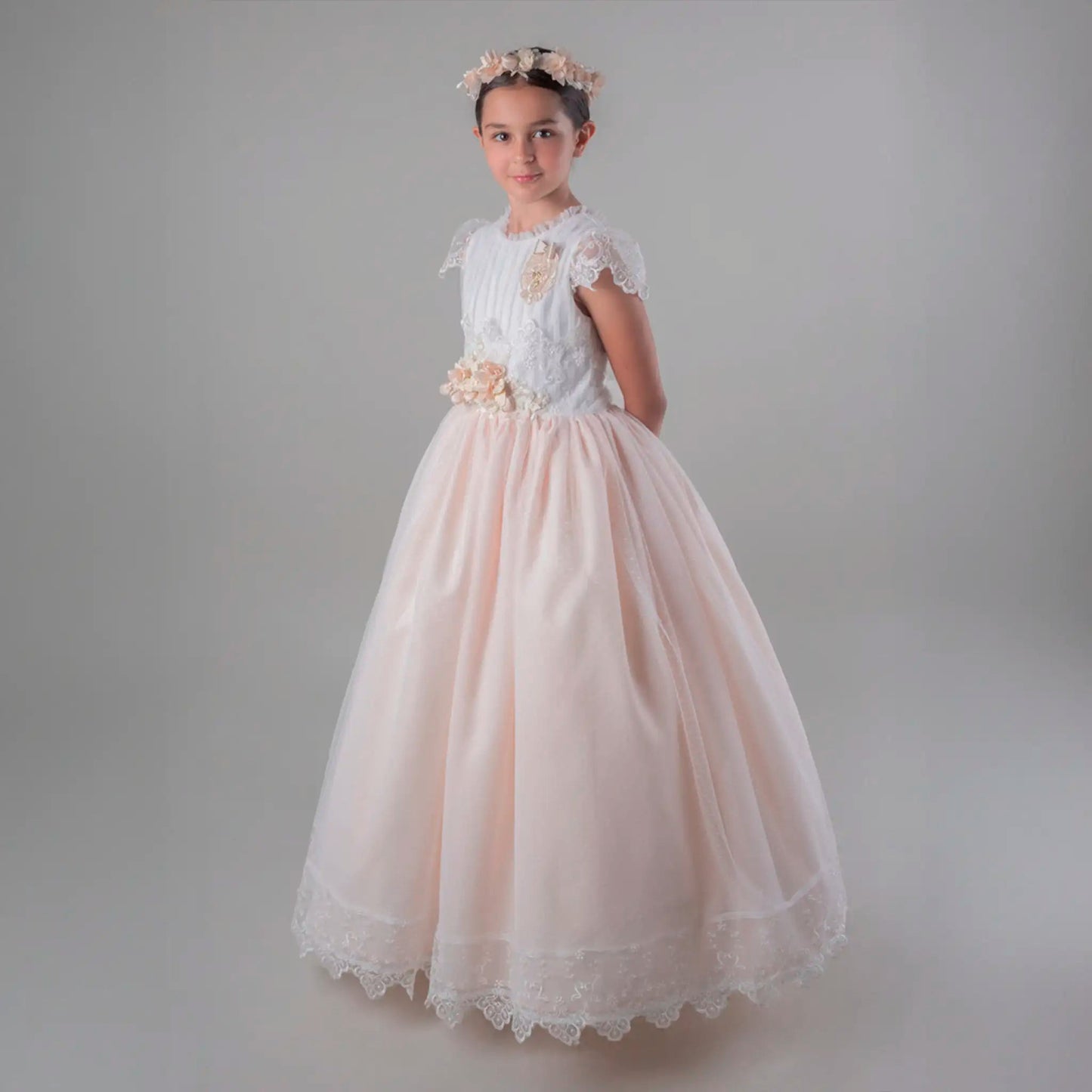 Gala Floral 23 - 24Vestido de Primera Comunión MuscariLuca Gobbi