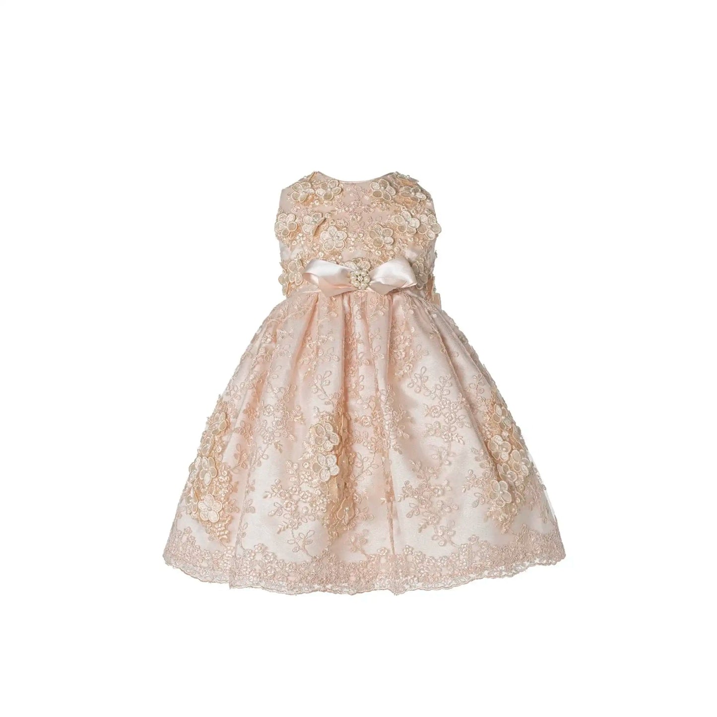 Vestidos para BautizoVestido Signature B25 – Beige · Incluye GorroLuca Gobbi
