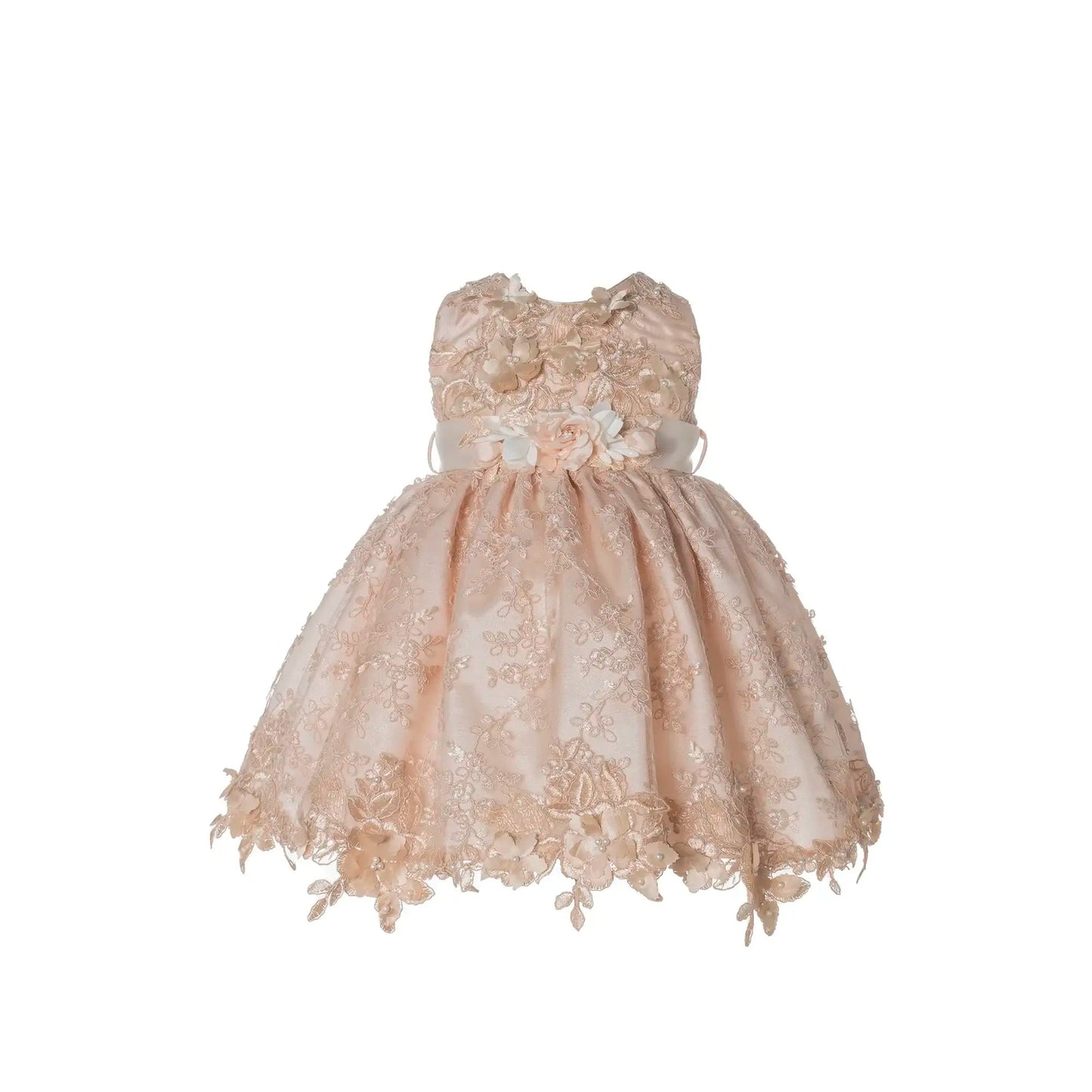 Vestidos para BautizoVestido Signature M35 – Beige · Incluye GorroLuca Gobbi