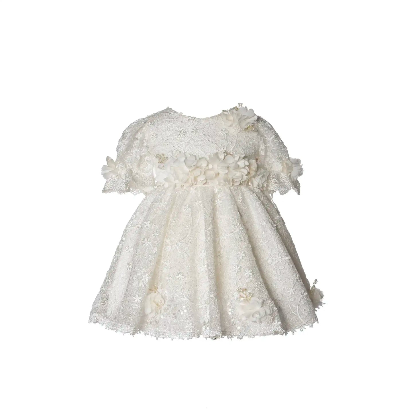 Vestidos para BautizoVestido Signature M52 – Marfil · Incluye GorroLuca Gobbi