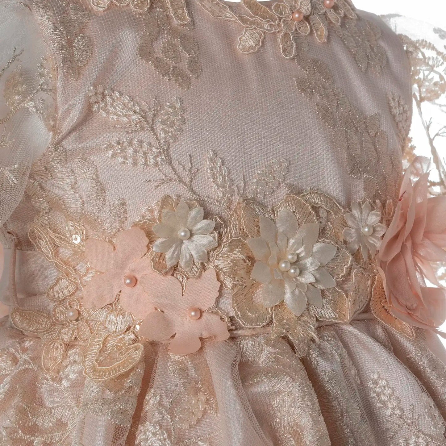 Vestidos para BautizoVestido Signature M58 – Beige · Incluye GorroLuca Gobbi