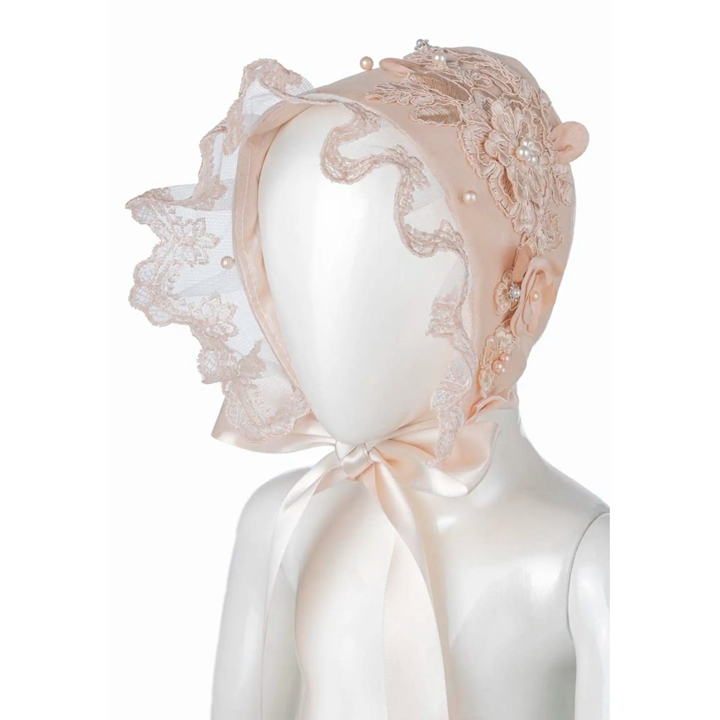 Vestidos para BautizoVestido Signature S60 – Beige · Incluye GorroLuca Gobbi