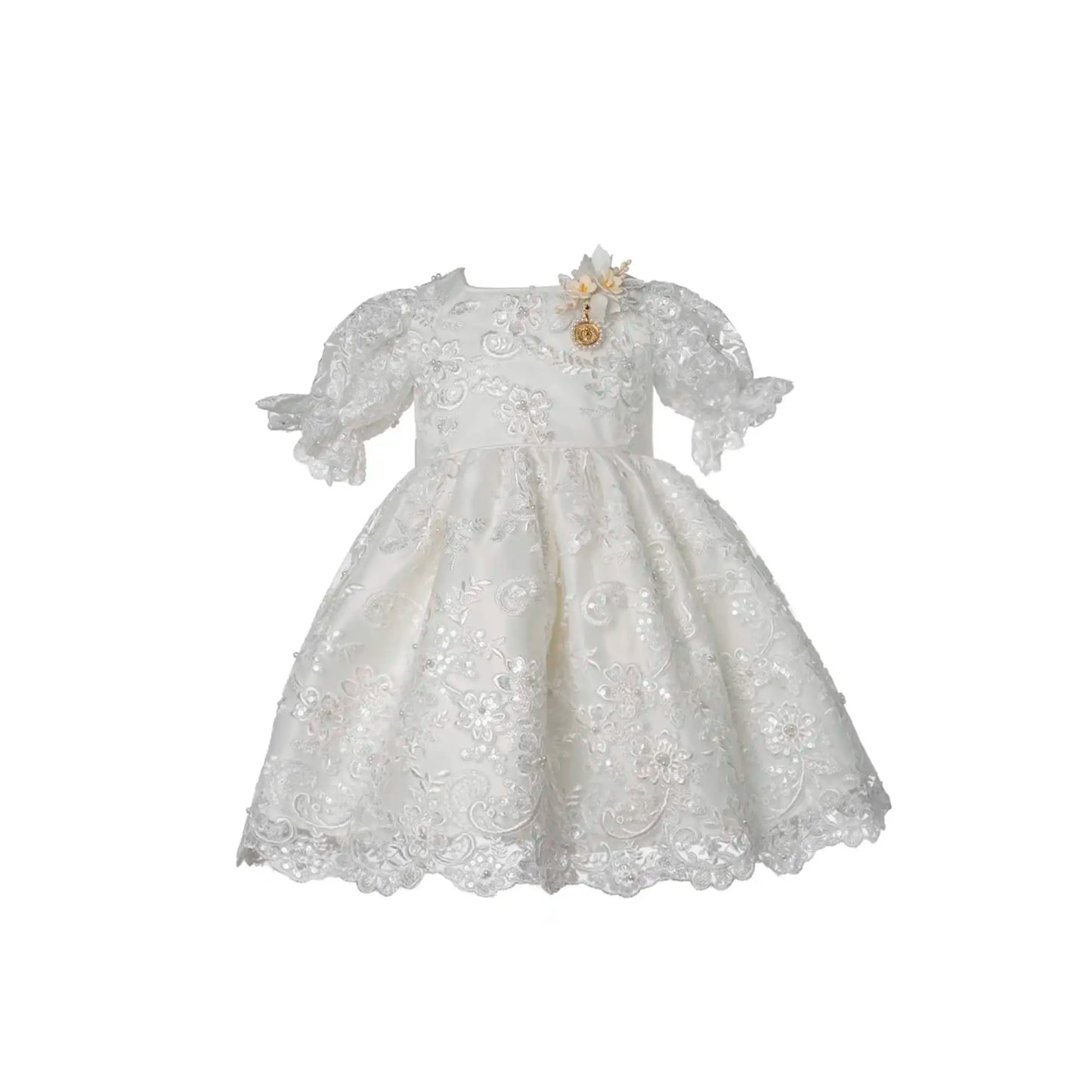 Vestidos para BautizoVestido Signature S70 – Marfil · Incluye GorroLuca Gobbi