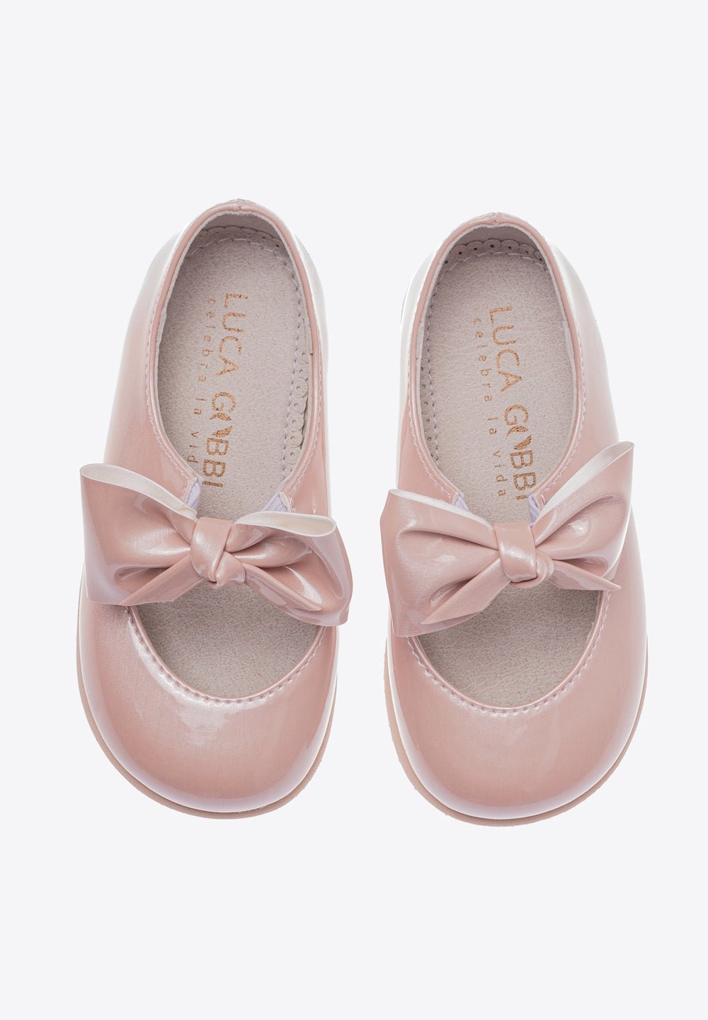 Calzado Piel/Cuero (10 a 21 cm)Zapato charol 207 para niña BabyFlex (Golden Nude)Luca Gobbi