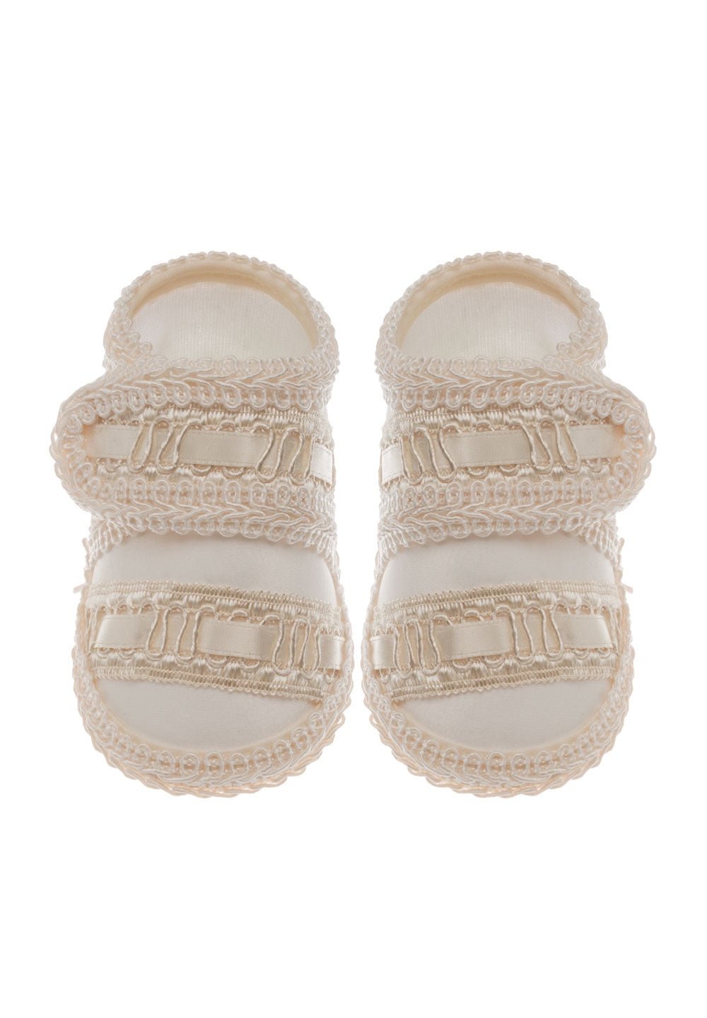 Calzado Tela (9 a 12 cm)Zapato de bautizo para niño G10 (Perla)Luca Gobbi