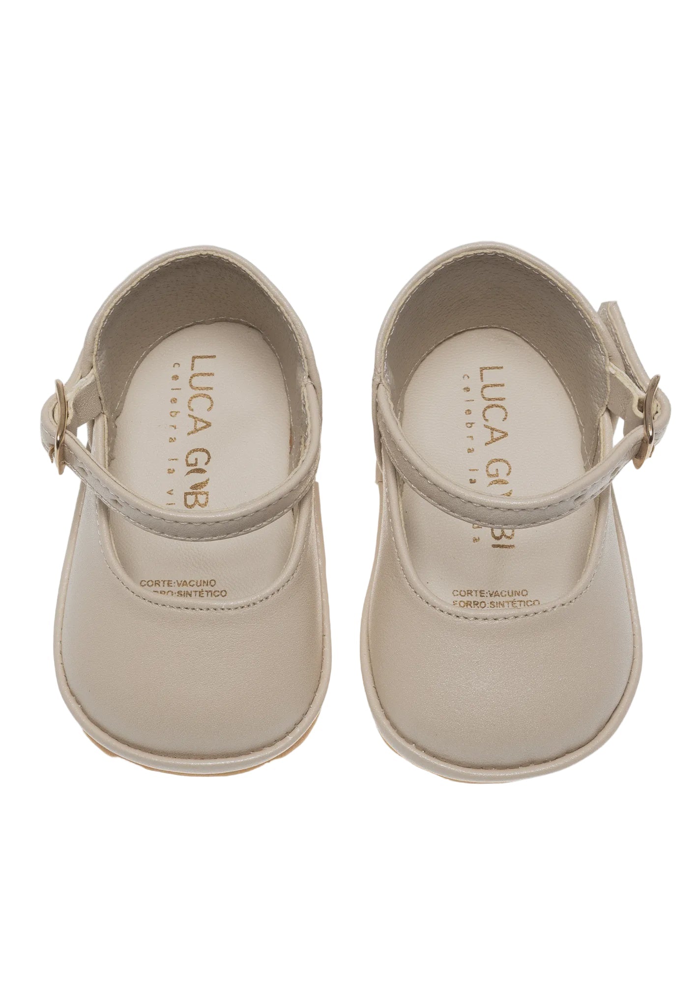 Calzado Piel/Cuero (10 a 21 cm)Zapato de Piel 603 para niña (Beige)Luca Gobbi