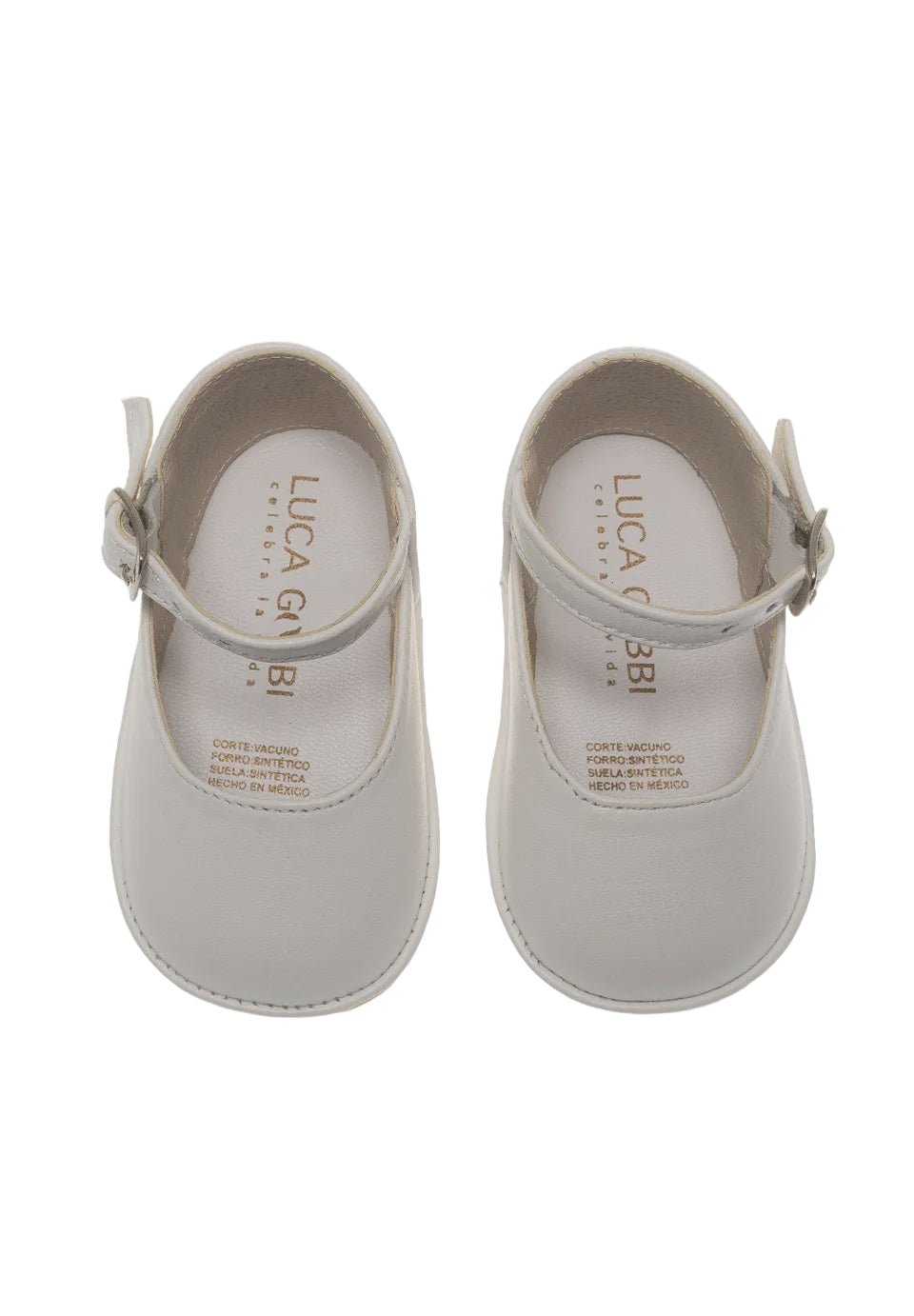 Calzado Piel/Cuero (10 a 21 cm)Zapato de Piel 603 para niña (Blanco)Luca Gobbi
