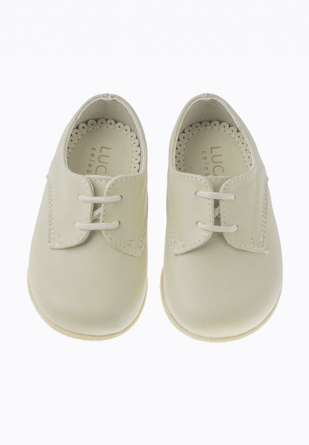 Calzado Piel/Cuero (10 a 21 cm)Zapato de Piel para niño BabyFlex 204 (Beige)Luca Gobbi